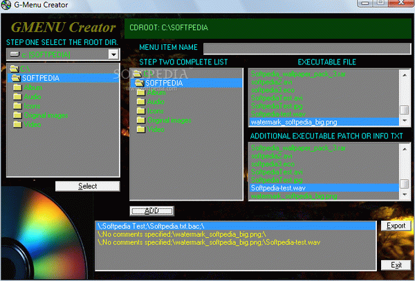 G-Menu Creator