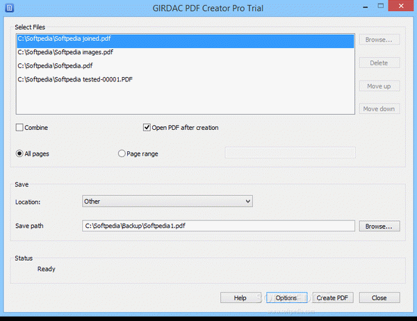 GIRDAC PDF Creator Pro