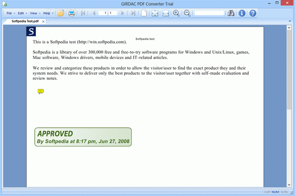 GIRDAC PDF Converter