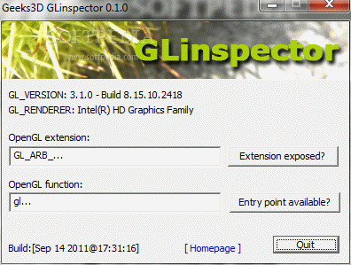 GLinspector