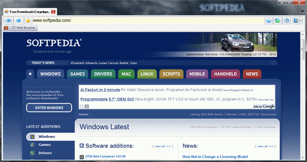 GT Web Browser