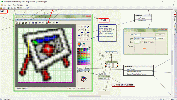 GUI Design Viewer