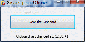 GaCaS Clipboard Cleaner