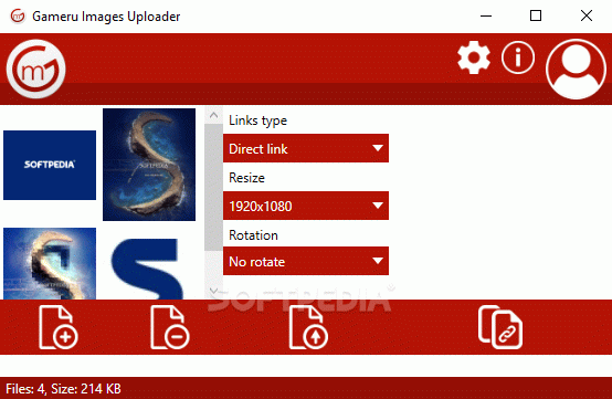 Gameru Images Uploader