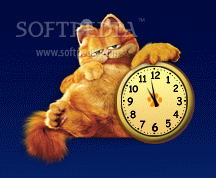 Garfield 2 Clock