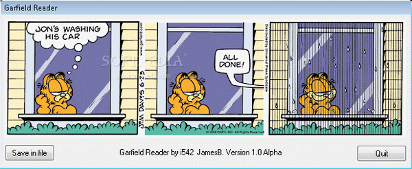 Garfield Comic Reader