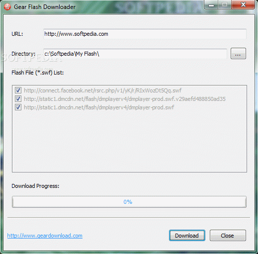 Gear Flash Downloader