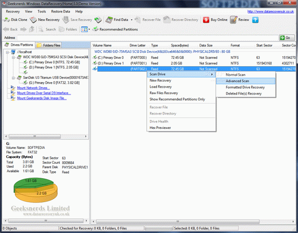 Geeksnerds Windows Data Recovery