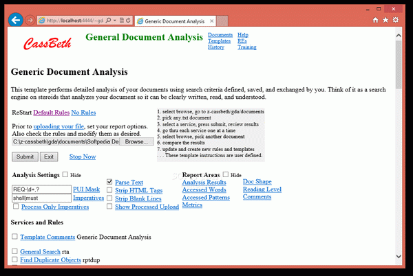 General Document Analysis