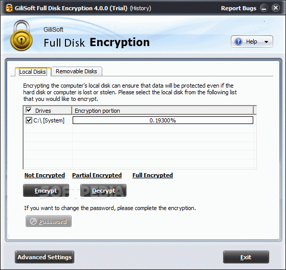 GiliSoft Full Disk Encryption