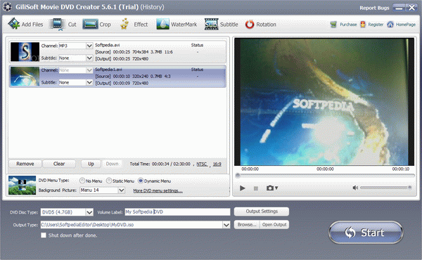 GiliSoft Movie DVD Creator