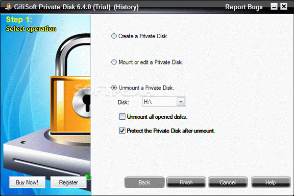 GiliSoft Private Disk