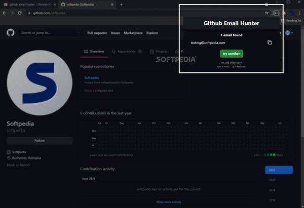 GitHub Email Hunter