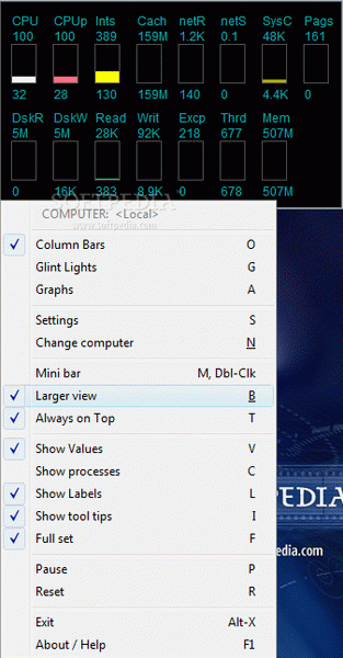 Glint - Computer activity monitor