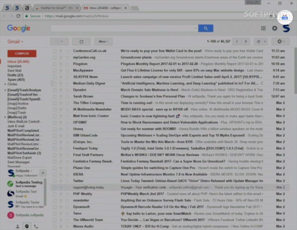Gmail Notifier for Chrome
