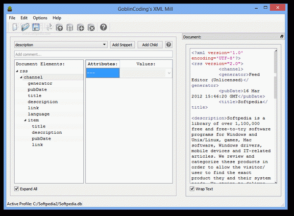 GoblinCoding's XML Mill