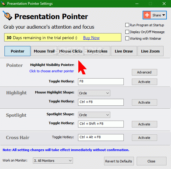 Presentation Pointer