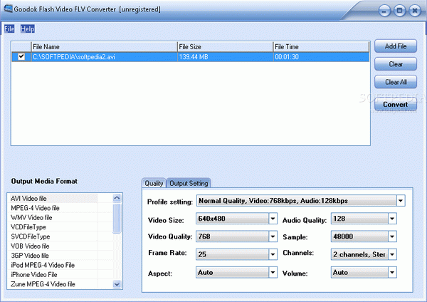 GoodOK Flash Video FLV Converter