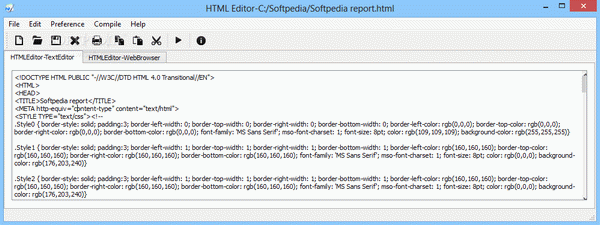 HTML Editor