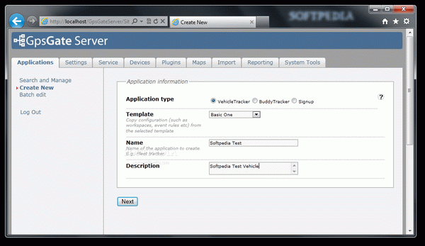 GpsGate Server