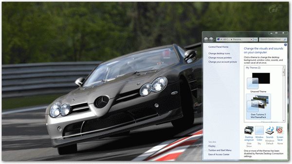 Gran Turismo 5 Windows Theme