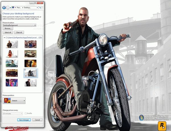 Grand Theft Auto Windows 7 Theme