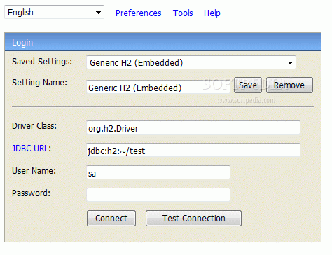 H2 Database Engine Portable