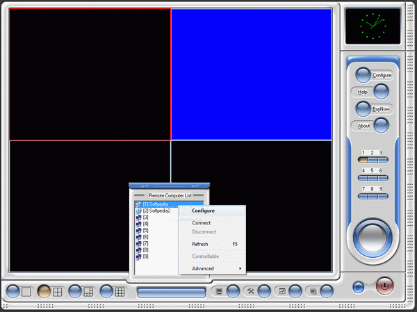 Multi-Webcam Surveillance