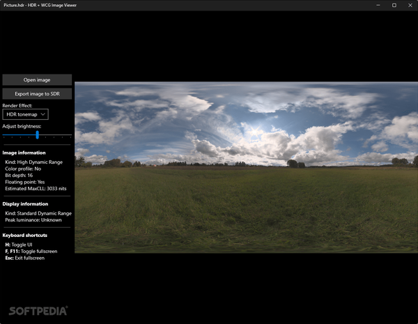 HDR + WCG Image Viewer