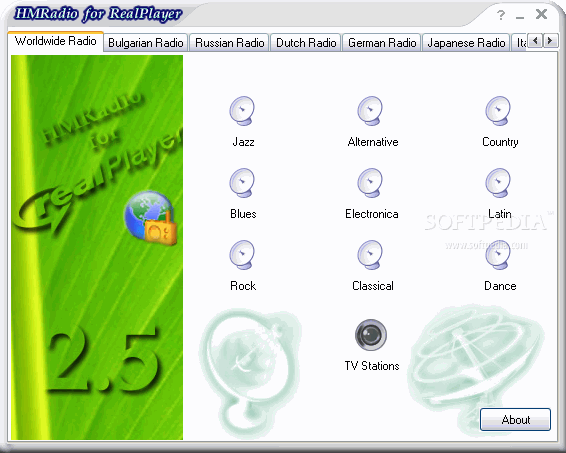 HMRadio for RealPlayer