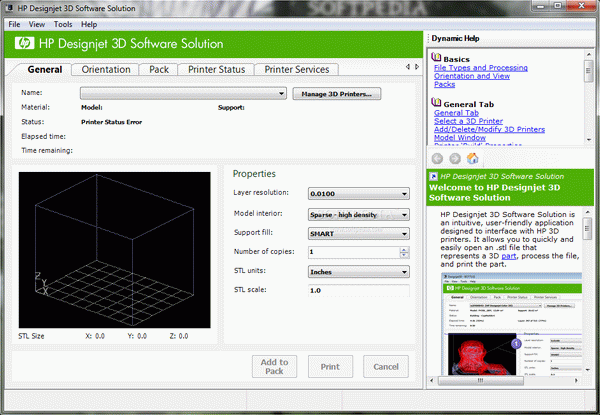 HP Designjet 3D Software Solution