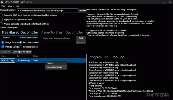 Half-Life Unified SDK Map Decompiler