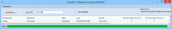 Handle-iT Network Latency Monitor