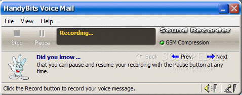 Handybits Voice Mail