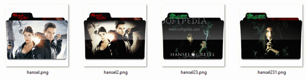 Hansel and Gretel folder icon pack