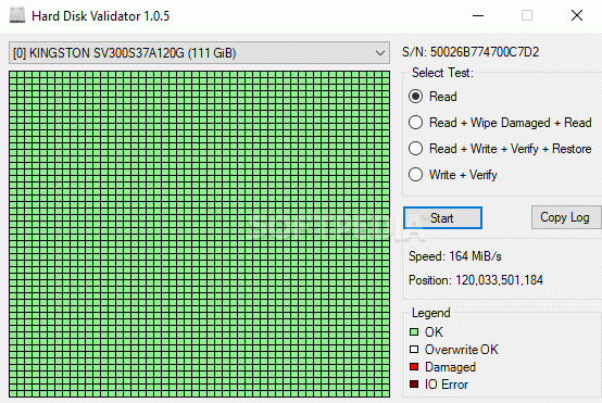 Hard Disk Validator