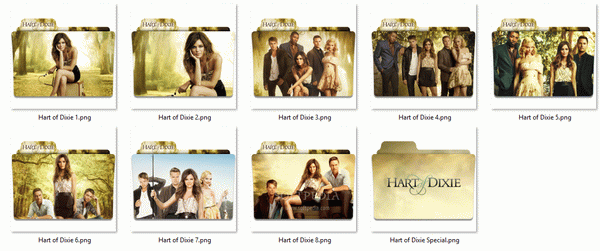 Hart of Dixie Folder Icon