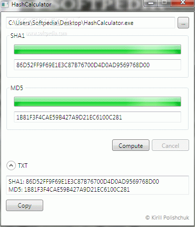 Hash Calculator