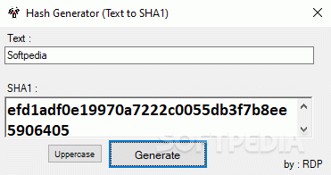 Hash Generator (Text to SHA1)