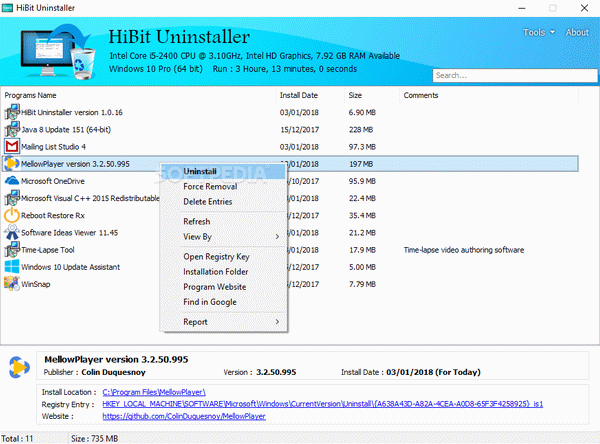 HiBit Uninstaller