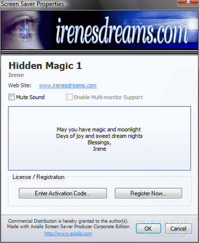 Hidden Magic Screensaver