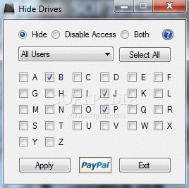 Hide Drives