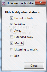 Hide Inactive Buddies