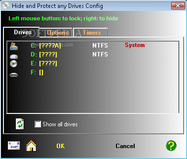 Hide & Protect any Drives