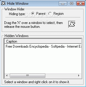 Hide Window