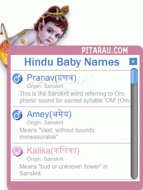 Hindu Baby Names