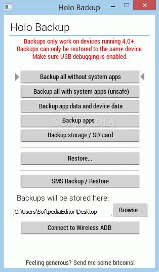 Holo Backup