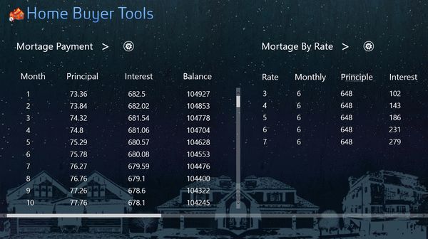 Home Buyer Tools for Windows 8