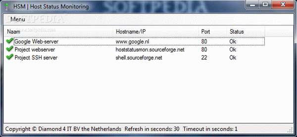 Host Status Monitor