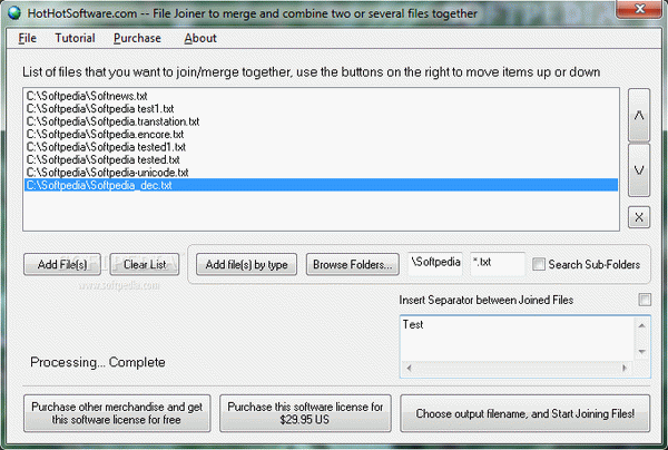 HotHotSoftware File Joiner